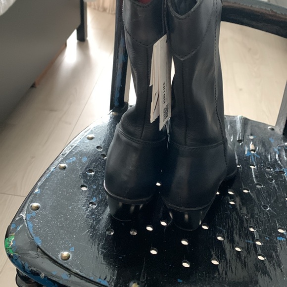 Cowboy leather brand new boots Zara - Picture 3 of 5